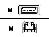 Childrens Toyshop  Electronics : Canon - USB cable - 4 PIN USB Type B (M) - 4 PIN USB Type A (M) - 1.2 m