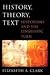 Books : History, Theory, Text: Historians and the Linguistic Turn