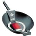 Joyce Chen J22-0040 Pro Chef 14 Inch Flat Bottom Wok with Excalibur Non-stick coating