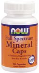 Full Spectrum Mineral Caps by NOW Foods - (120 Capsules)