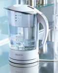 Produkt-Bild: BRITA Acclario Wasserkocher mit Wasserfilter wei&szlig; mit Teetresor