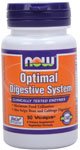 Optimal Digestive System by NOW Foods - Digestive Support (90 Vegetarian Capsules)
