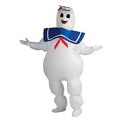 Aufblasbares Ghostbusters TM-Kost�m f�r Erwachsene