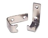 Ventilated Wood Shelf L-Hook Hardware (Set of 6)