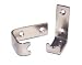 Ventilated Wood Shelf L-Hook Hardware