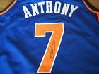 Carmelo Anthony Signed Autographed Jersey NEW York Knicks Coa & Tamper Hologram