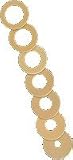 Microderm Washers, Precut For 1" Stoma, 30/Box