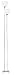 Eglo 82006A Cello 2 Light Floor Light Fixture, Nickel/Frosted Opal
