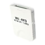 4MB Memory Card for Nintendo Wii