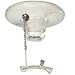 Porcelain Ceiling Lampholder Two Piece Feed Through