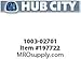 HUBCITY 1003-02701 FC350X1-1/4 FLANGE CARTRIDGE BEARING