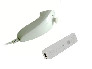 NEW Remote and Nunchuk Controller Bundle/Set for Nintendo Wii Video Game Console