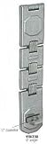 read full review ABUS 110/230 C 9-Inch Hardened Steel Concealed Hinge Pin Hasp, Silver