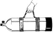 Port-O-Tank Scuba Tank Carrier