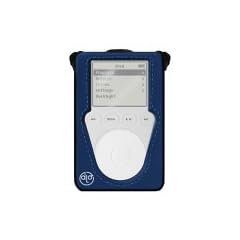 DLO Action Jacket, blau - Apple iPod Neoprenh�lle, inkl. Armband und G�rtelclip (f�r iPods 10 - 40 GB, driite Generation )