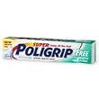 Super Poligrip Zinc Free Denture Adhesive Cream, 2.4-Ounce Tubes (Pack of 4)