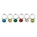 Jingle Bell Wine Glass Marker Set of 6