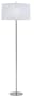 Brushed Steel Pull Chain Floor Lamp