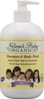 Nature's Baby Organics Shampoo & Body Wash, Lavender Chamomile - 16 Oz