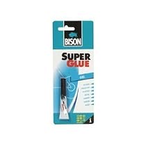 Bison Super Glue Gel - 2g tube - ideal for snooker, pool, billiard cue retipping