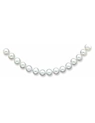 14k 7-7.5mm White Freshwater Onion Cultured Pearl Necklace