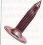 X-Calibar Stainless Steel 24 Stud Package W/ Aluminum Backer and Nut - 1.25 Inch Length