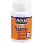 Stevia Instant Tabs 200 Tablets, NOW Foods