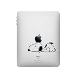 【送料無料】iPad/iPad2 対応　ステッカー　スヌーピー(SNOOPY)デザイン