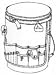30 Outside Bucket Pockets