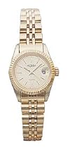 Medana Ladies Prestige Gold Tone Date Movement Bracelet Watch, # 643