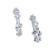 hoop earrings,diamond earrings