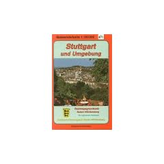 Radwanderkarten Baden-W�rttemberg, Bl.55, Stuttgart und Umgebung