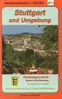 Radwanderkarten Baden-W�rttemberg, Bl.55, Stuttgart und Umgebung
