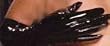 Long Vinyl gloves in One Size