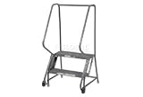 2 Step Tilt And Roll Ladder - Grip Step - 24W Step