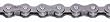 KMC Z30NP Chain 5/6 Speed 1/2" x 3/32" x 116L Nickel Plated