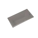 K-855-R-FT Tea-for-Two Cast Iron 3-Wall Alcove Mount Right Drain 66 36 Soaker Tub Basalt
