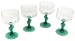 Libbey Cozumel Set of 4 Margaritas CLEAR 4 Piece Set