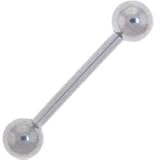 14 gauge Barbell Stainless Steel Body Jewelry