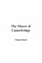 The Mayor of Casterbridge