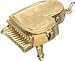 Grand Piano, 14K Gold Charm