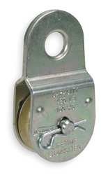 Battalion 1RCH4 Fixed Eye Pully, Zinc