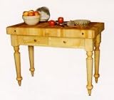 John Boos & Co. Cucina Americana Cucina Rustica Work Table 30x24x36