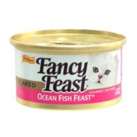 Friskies Fancy Feast Flaked Ocean Fish Feast Gourmet Cat Food- net wt. 3 oz., case of 24 by Fancy Feast