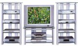 Entertainment Set With Tempered Glass
