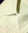 Bello Uomo Ivory Tuxedo Shirt - Luxe Microfibre with Laydown Collar