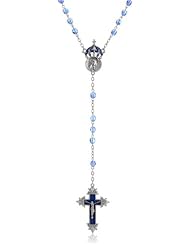 The Vatican Library Collection King Of Kings Sapphire Colored Crown Rosary