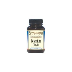 Potassium Citrate 99 mg 120 Caps by Swanson Ultra
