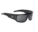 Spy - Clash Sunglasses, Black Shiny w/ Grey lens