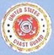3 Round United States Coast Guard Sticker